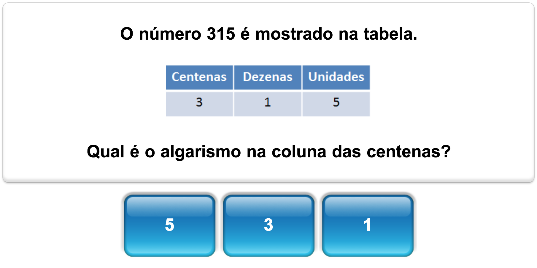 Quiz de matemática da Mangahigh