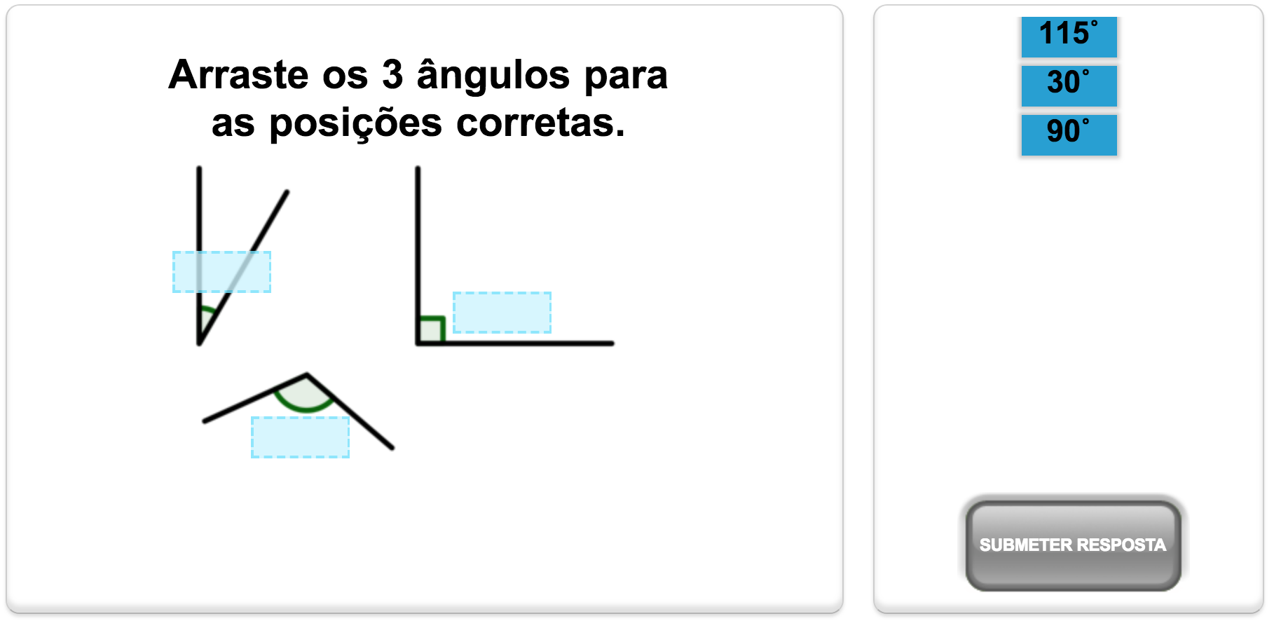 QUIZ MATEMÁTICAS Ángulos