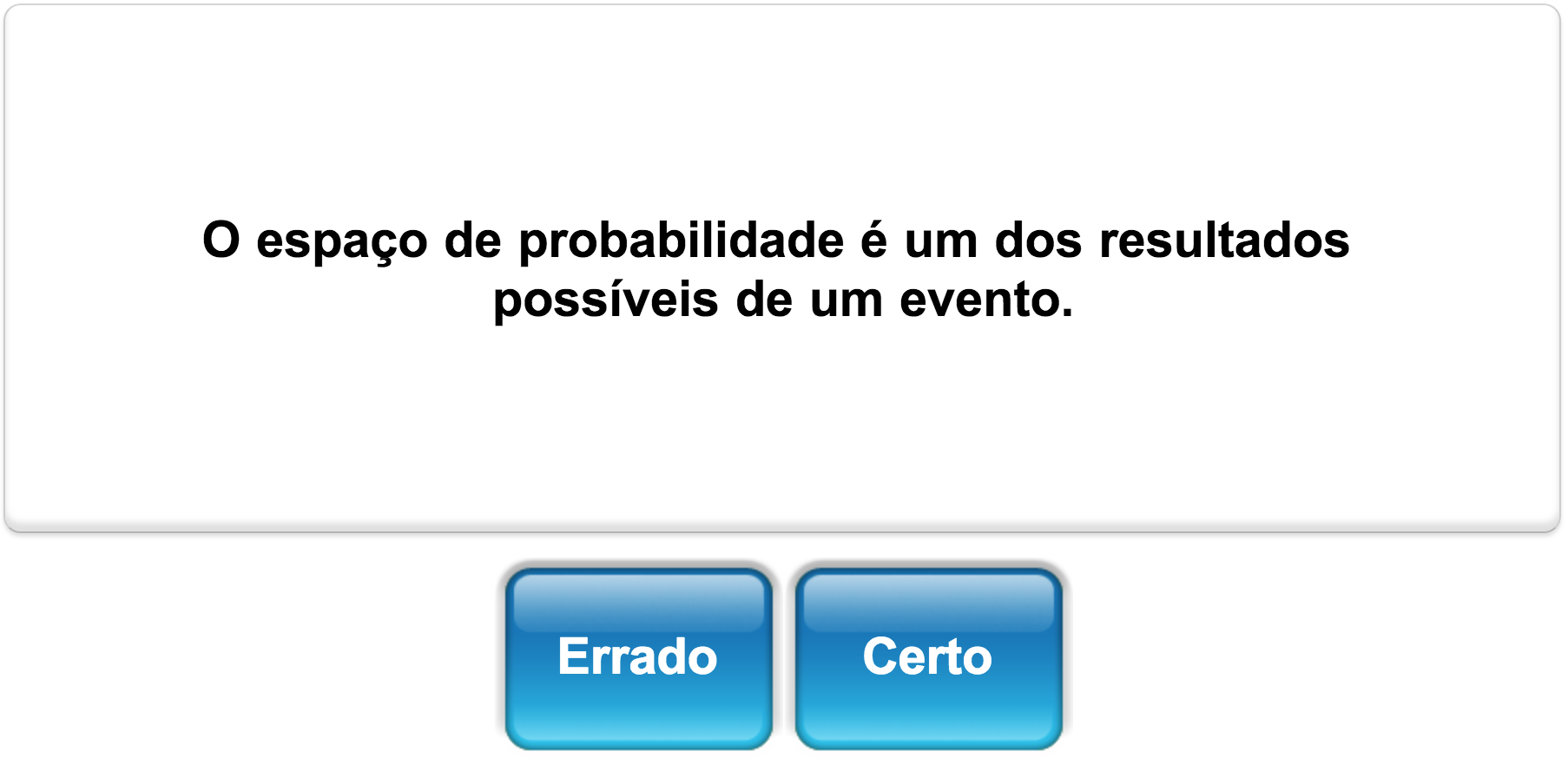 Quiz de probabilidade matemática da Mangahigh