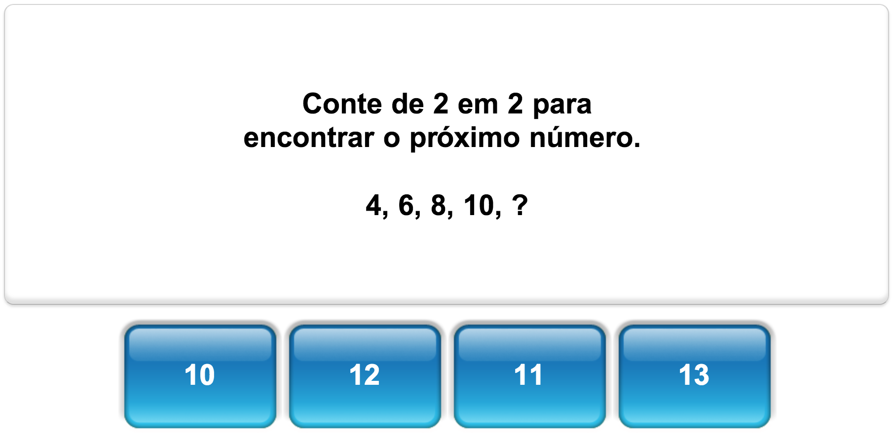 Quiz de matemática da Mangahigh