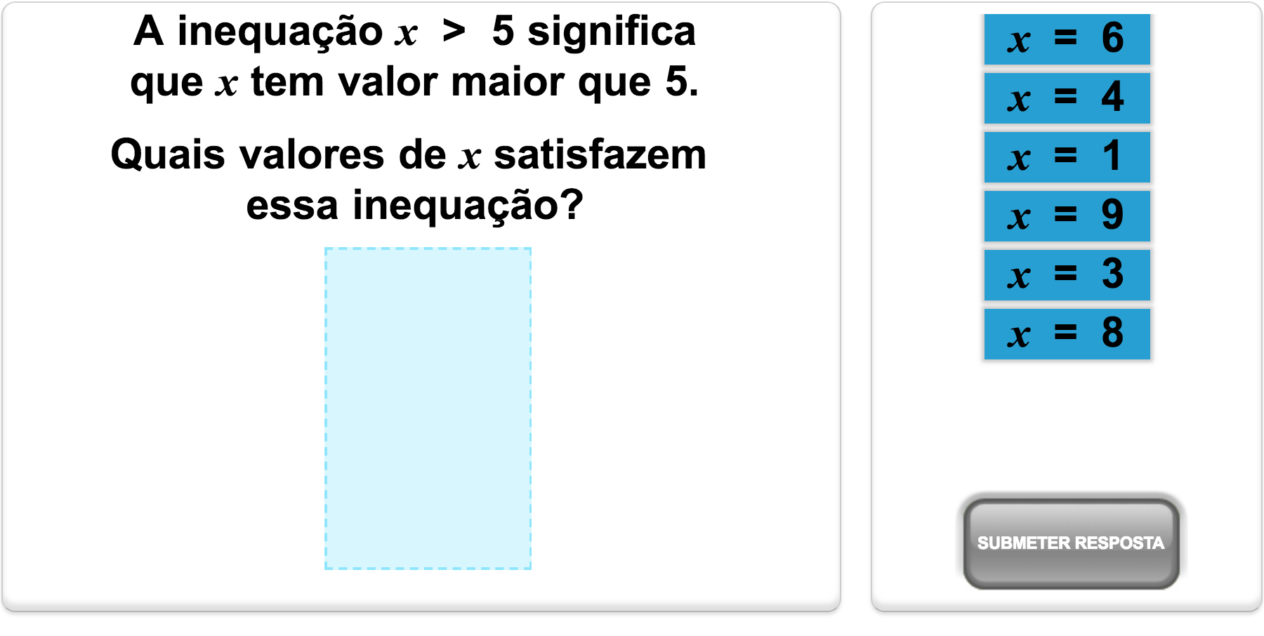 Quiz de números da Mangahigh