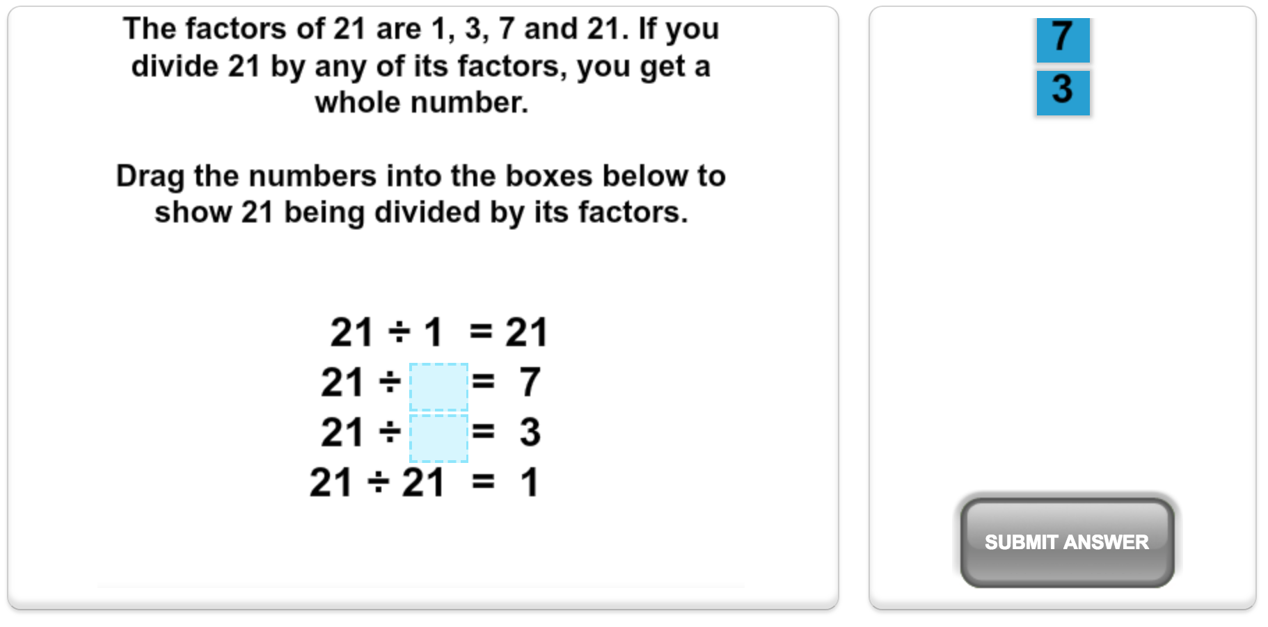 Mangahigh maths quiz