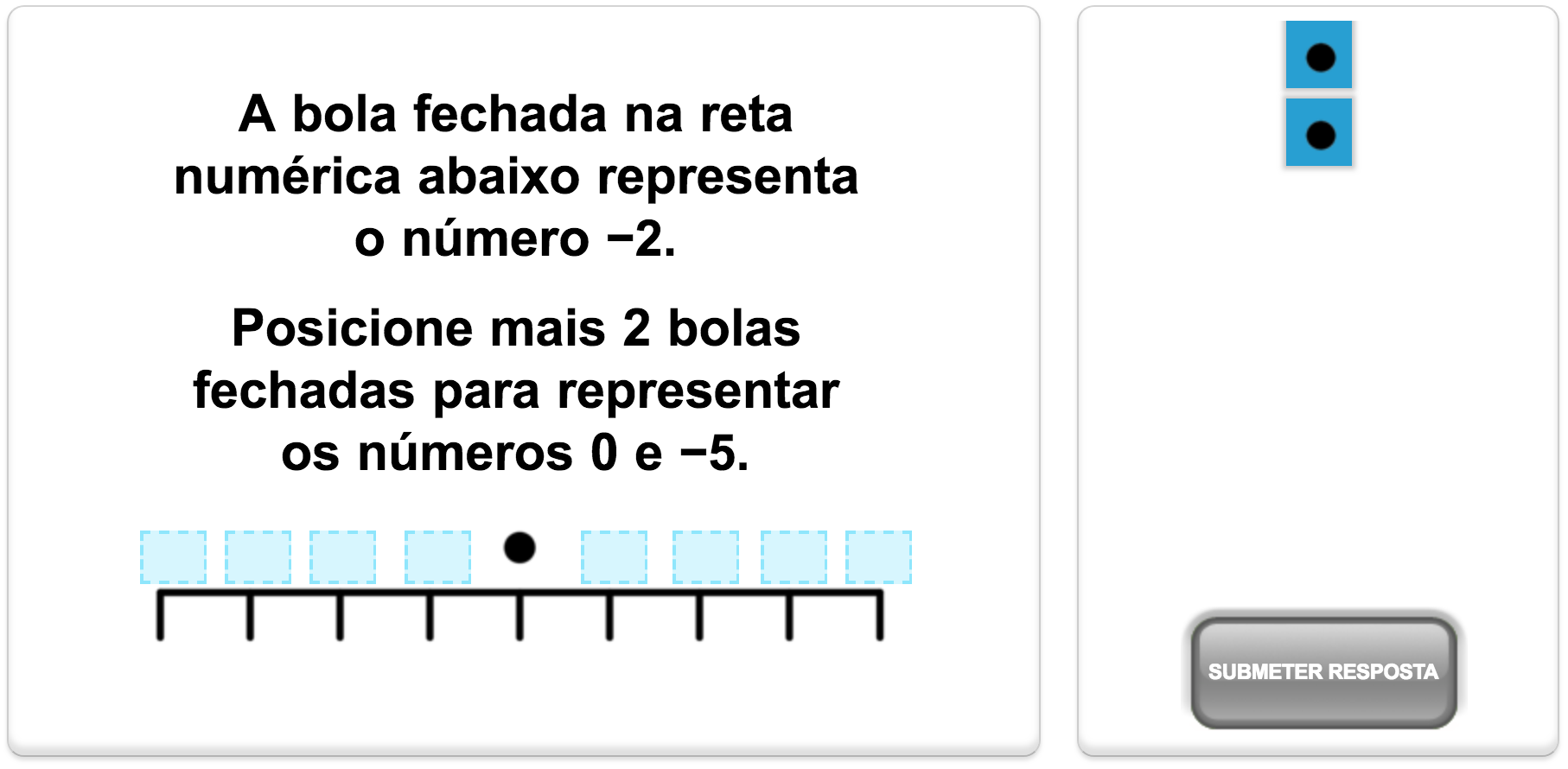 Quiz de matemática da Mangahigh