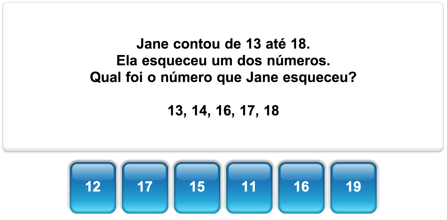 Quiz de matemática da Mangahigh