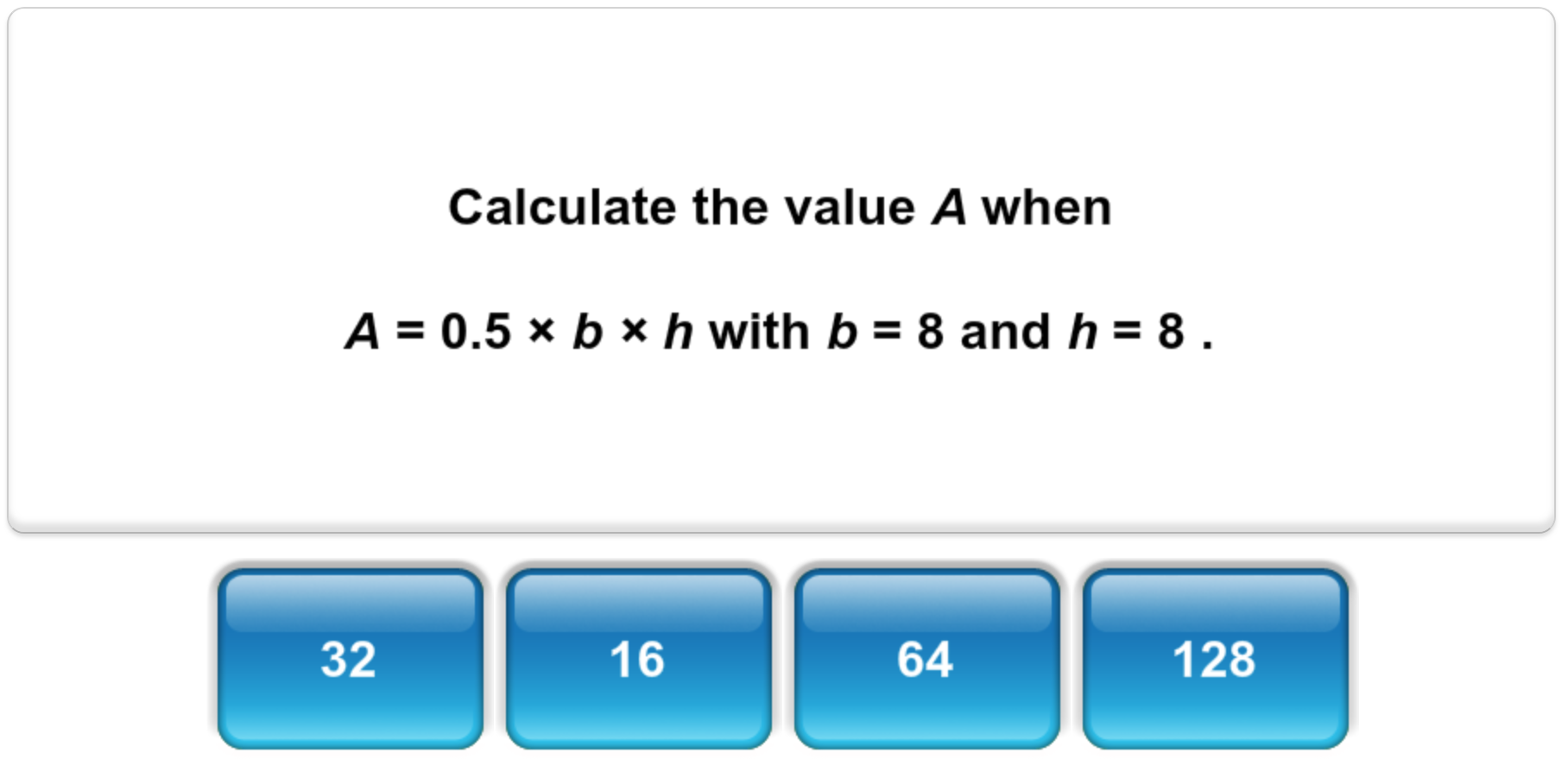 Mangahigh maths quiz