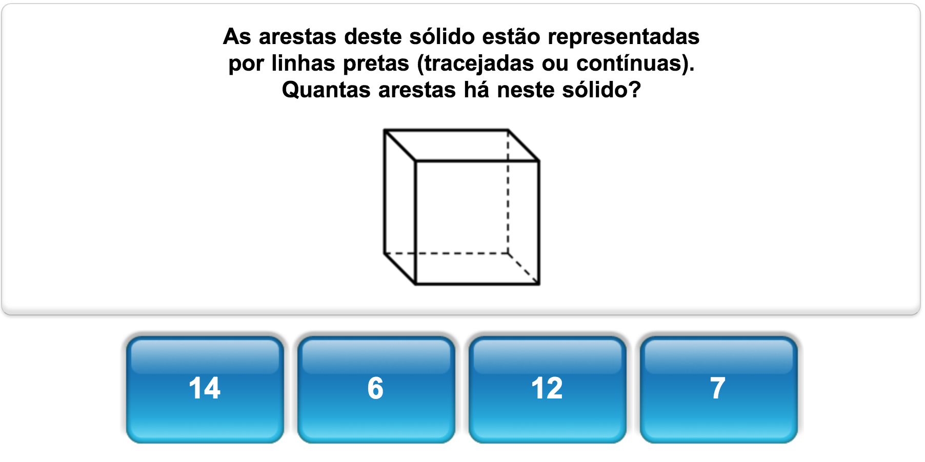 Quiz matemático de Geometria da Mangahigh