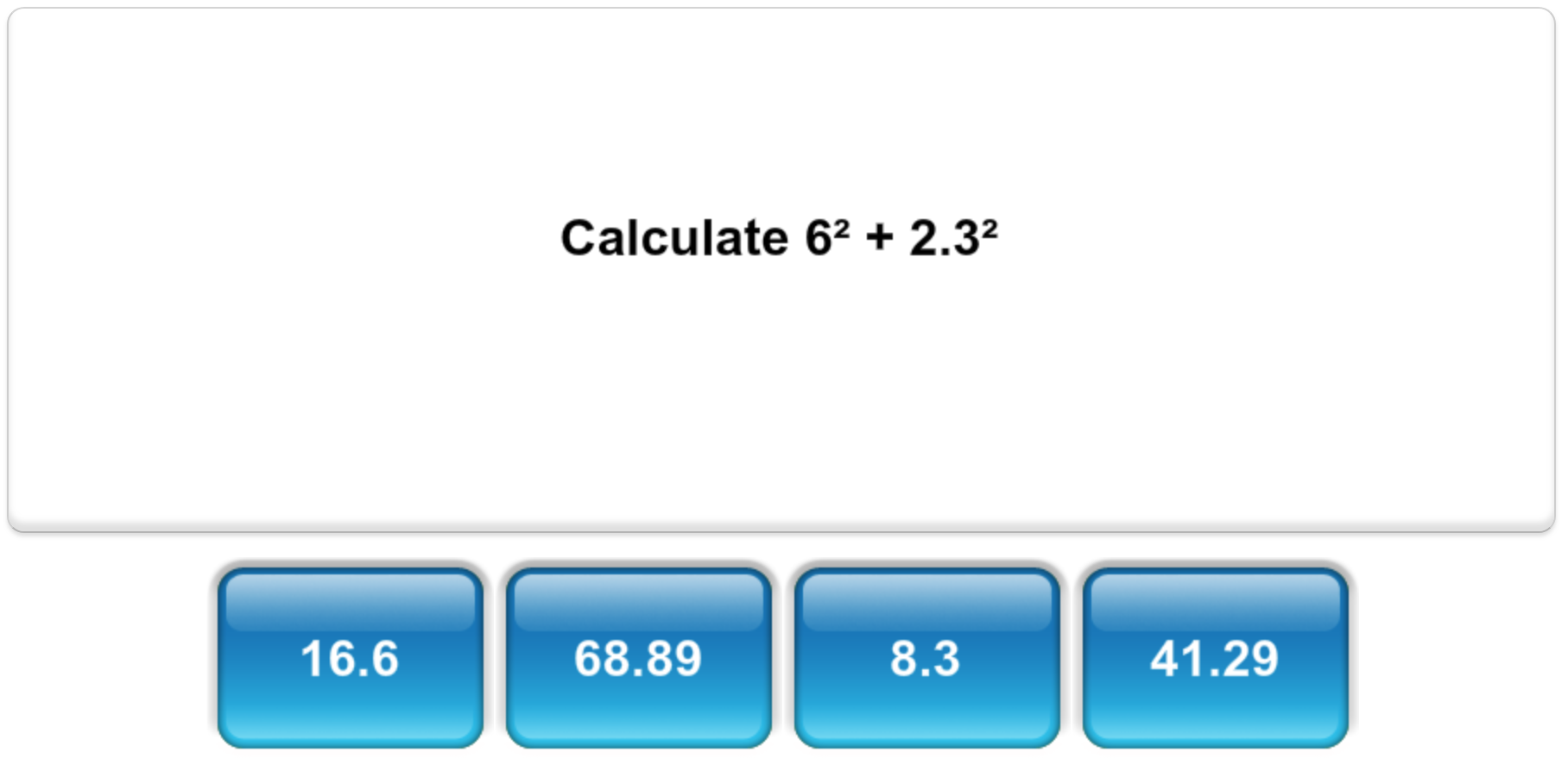 Mangahigh maths quiz