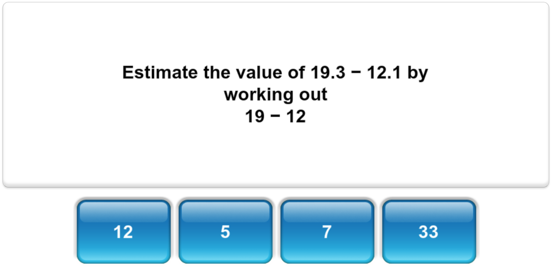 Mangahigh maths quiz