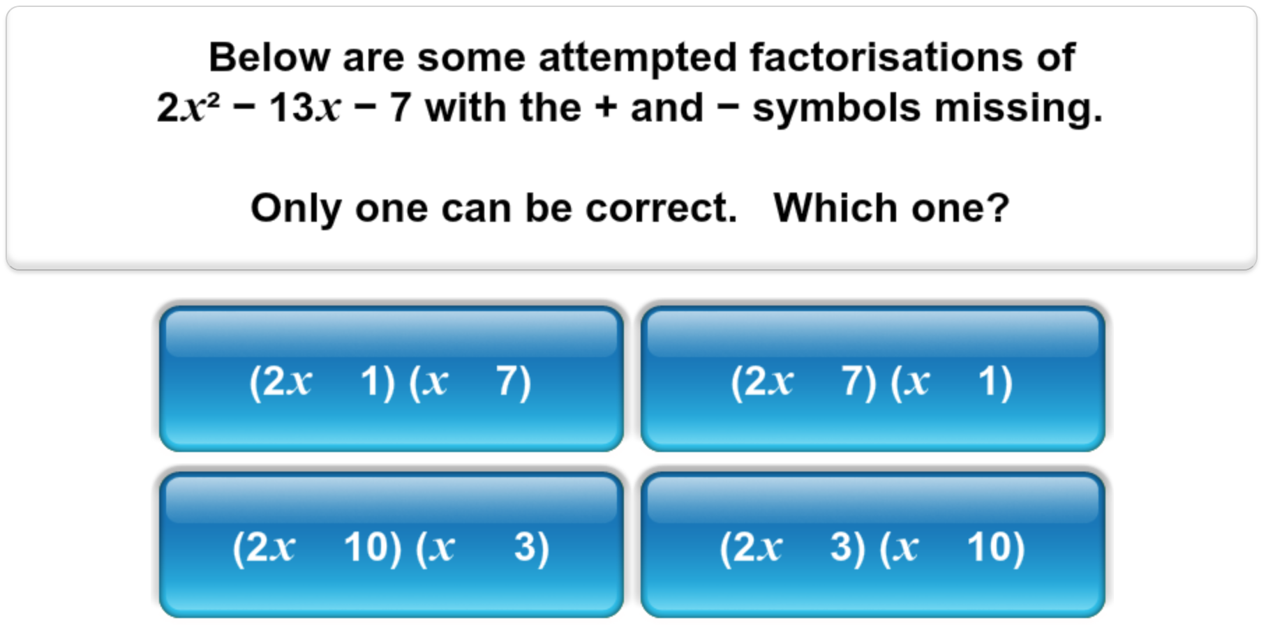 Mangahigh maths quiz