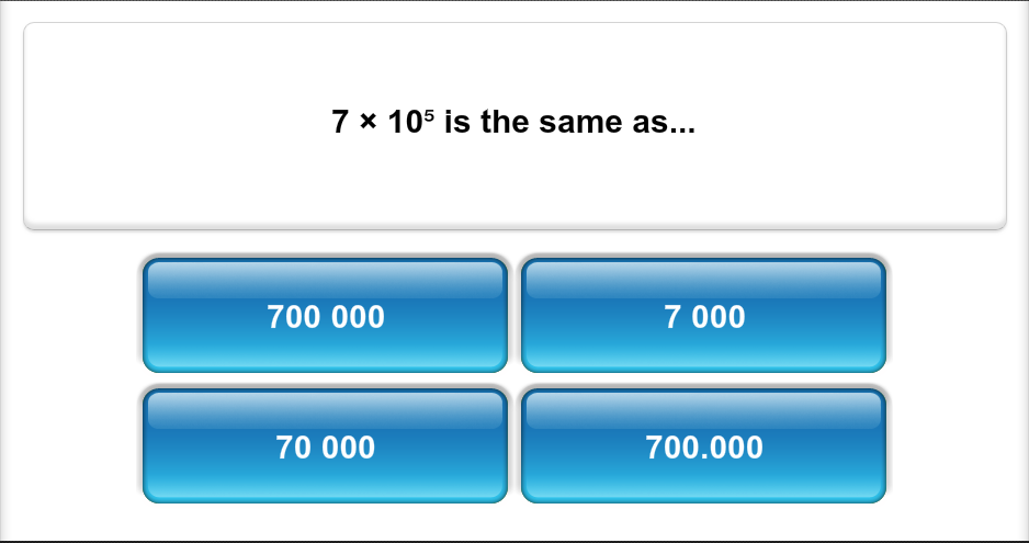 Mangahigh maths quiz