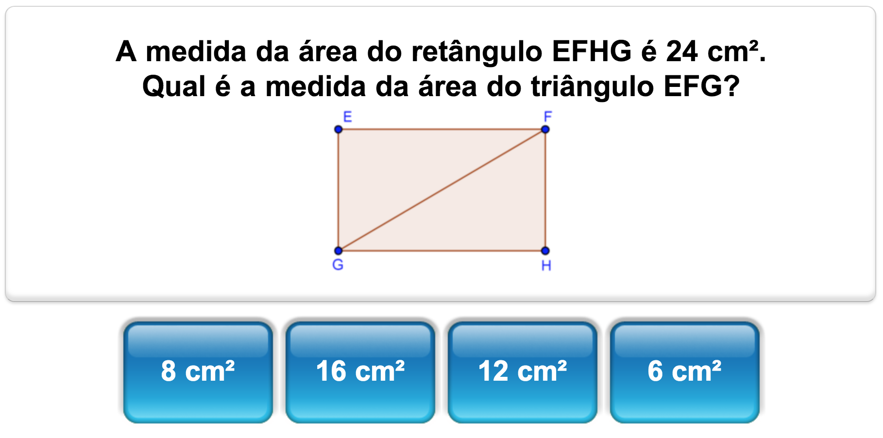 Quiz de matemática da Mangahigh