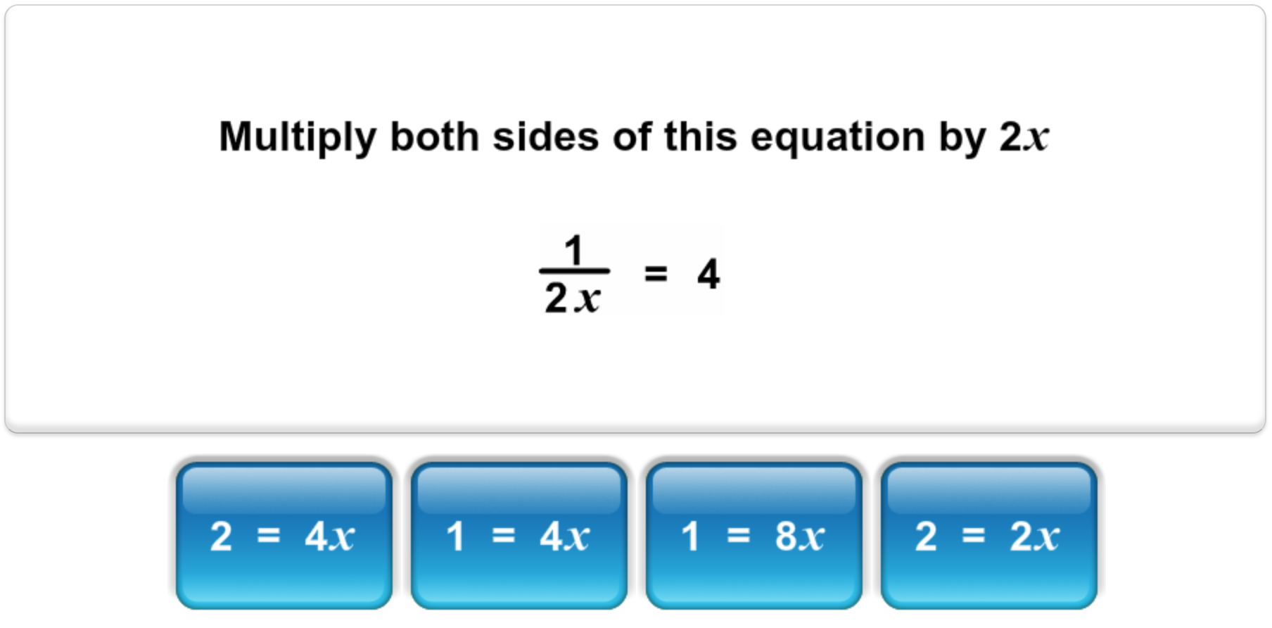 Mangahigh maths quiz