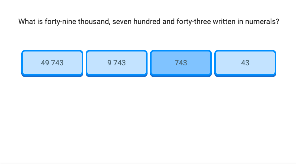 Mangahigh maths quiz