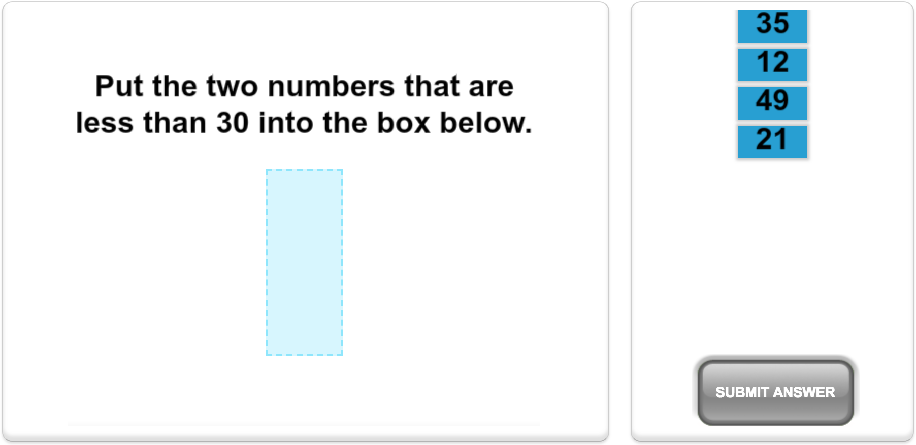 Mangahigh number math quiz