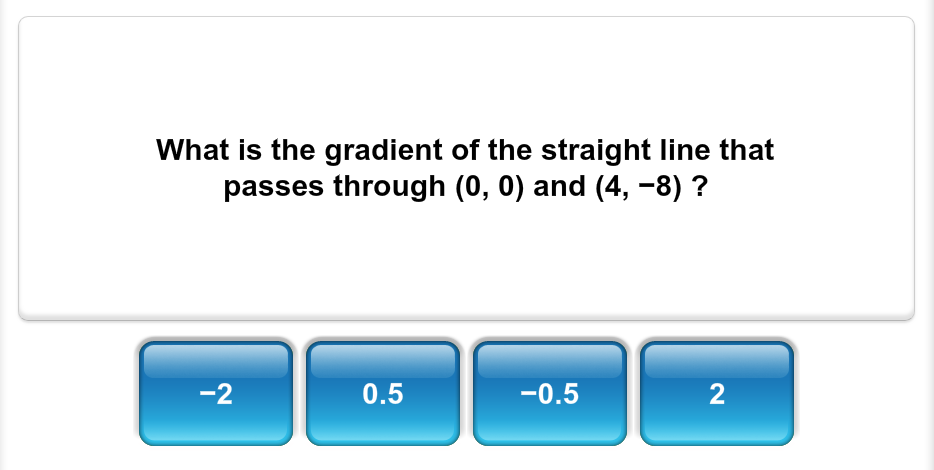 Mangahigh maths quiz