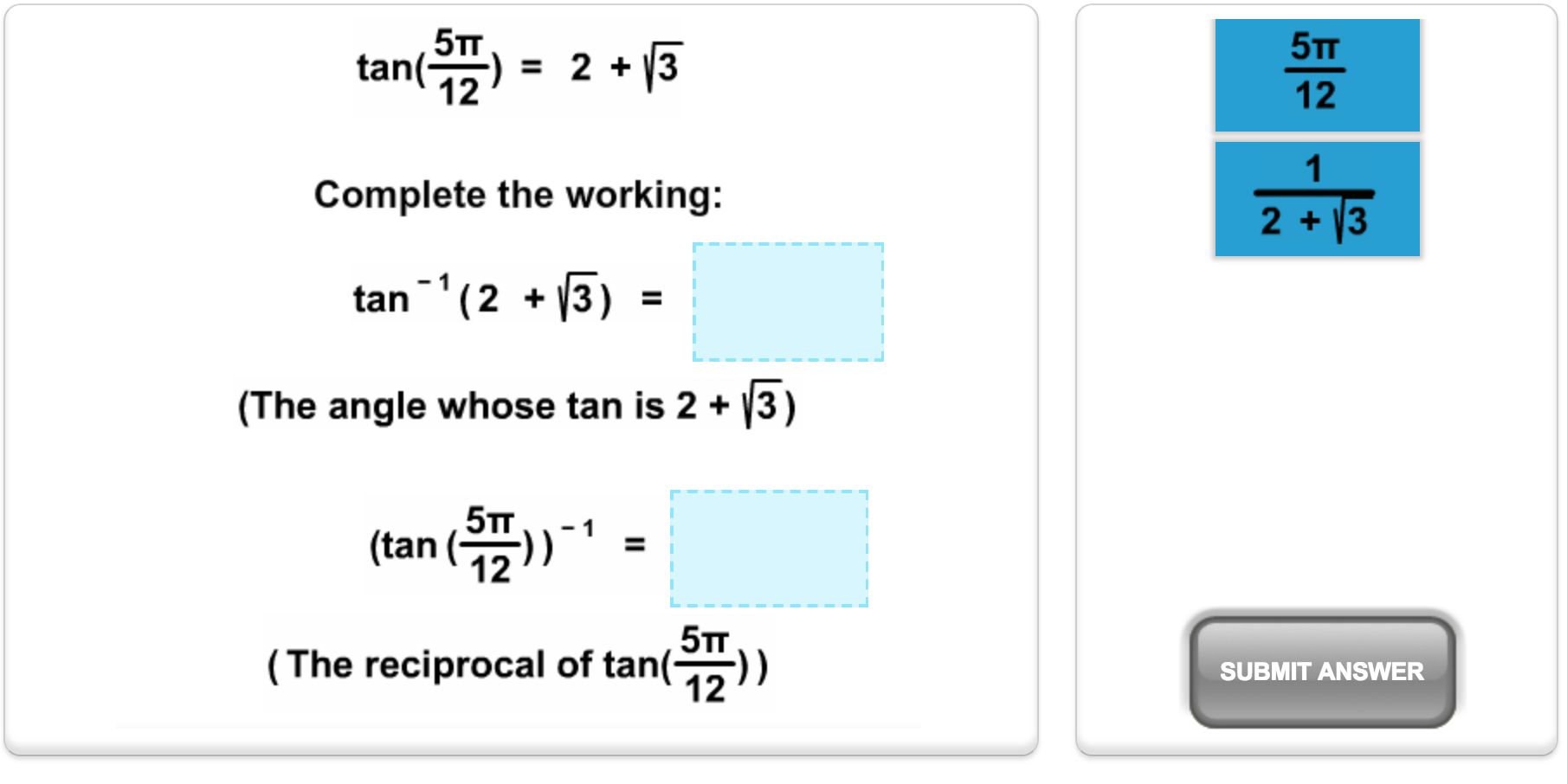 Mangahigh geometry maths quiz