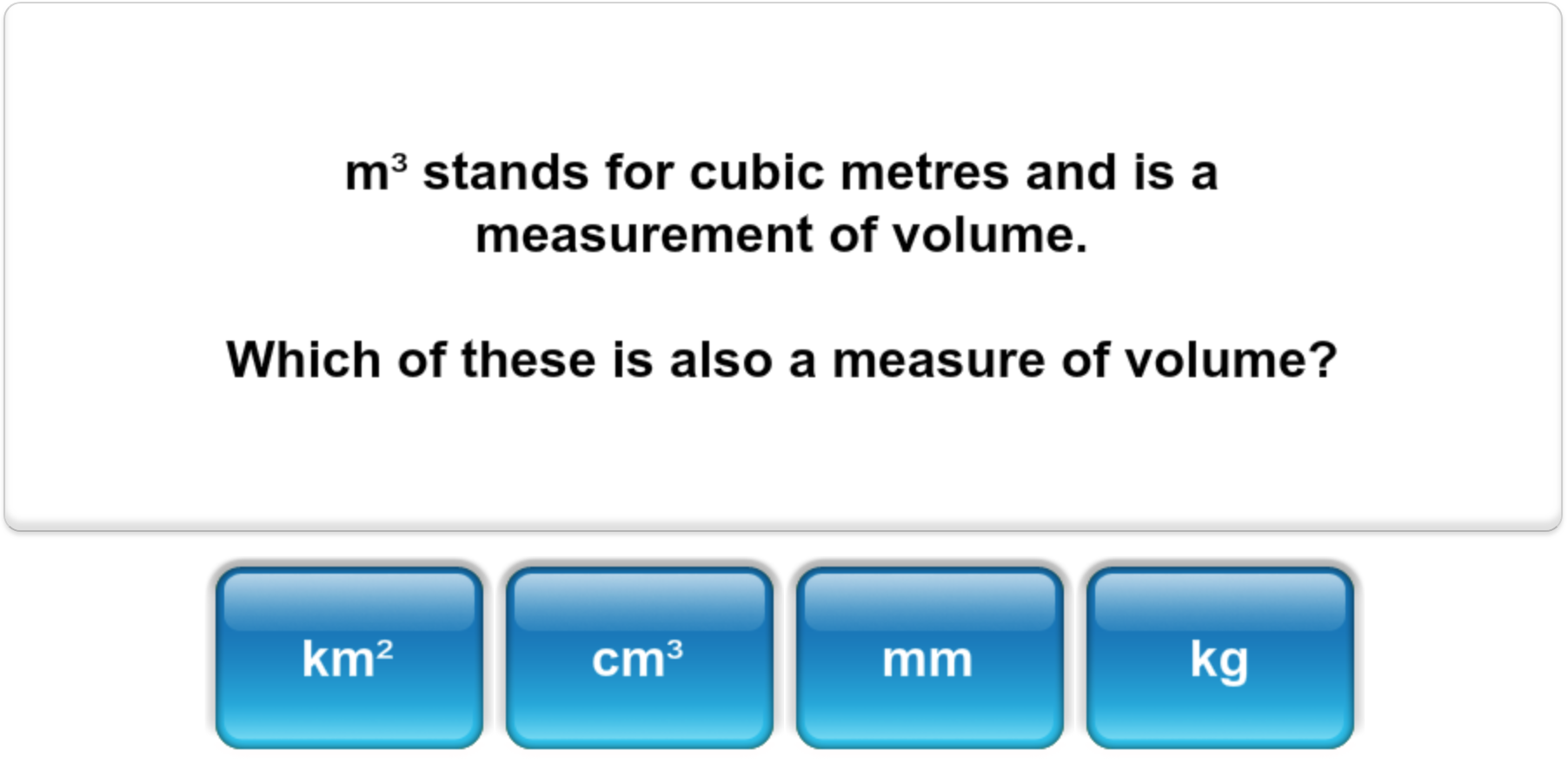 Mangahigh measurement maths quiz