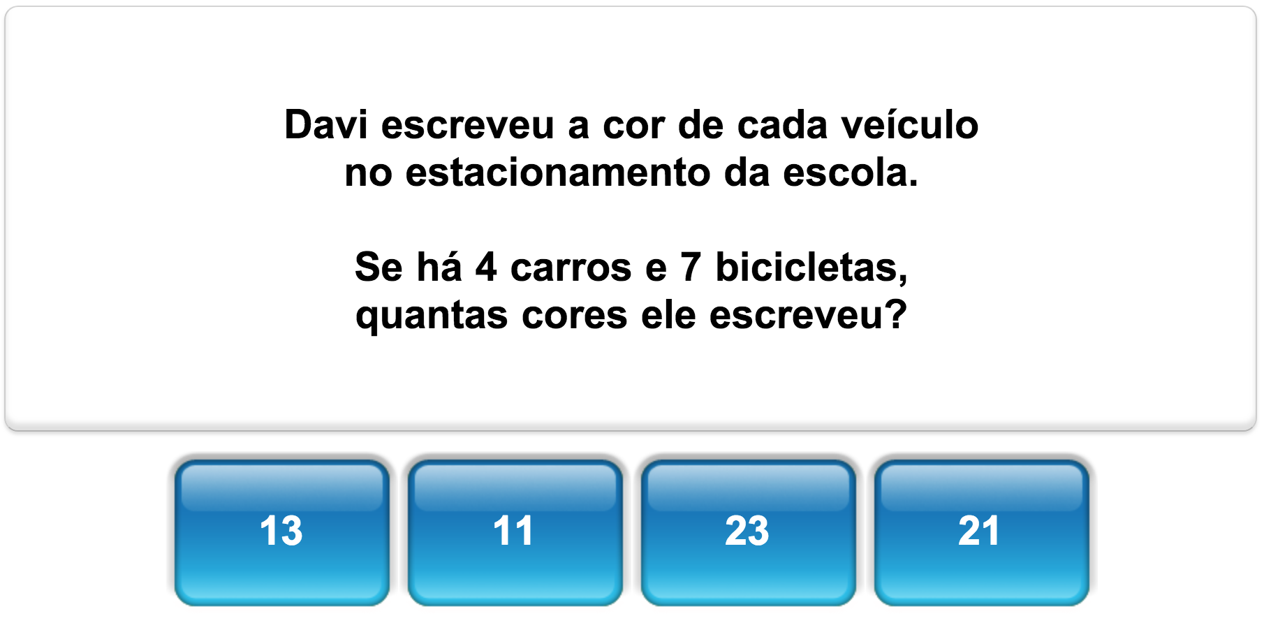 Quiz de matemática 7°B